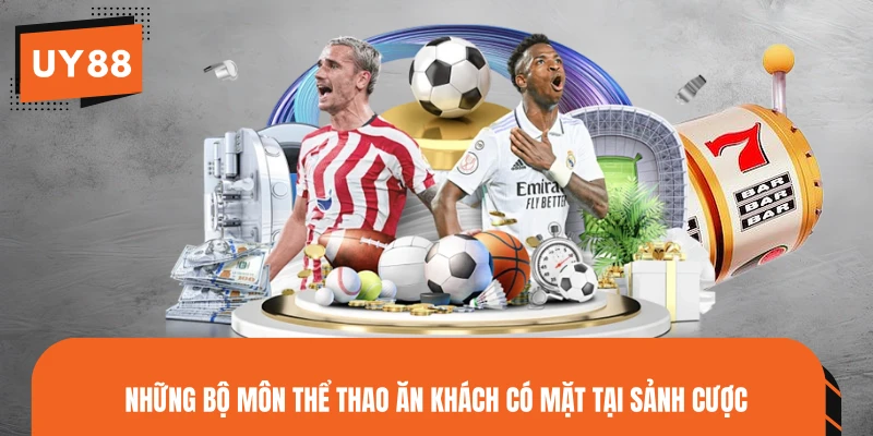 Những bộ môn thể thao ăn khách có mặt tại sảnh cược