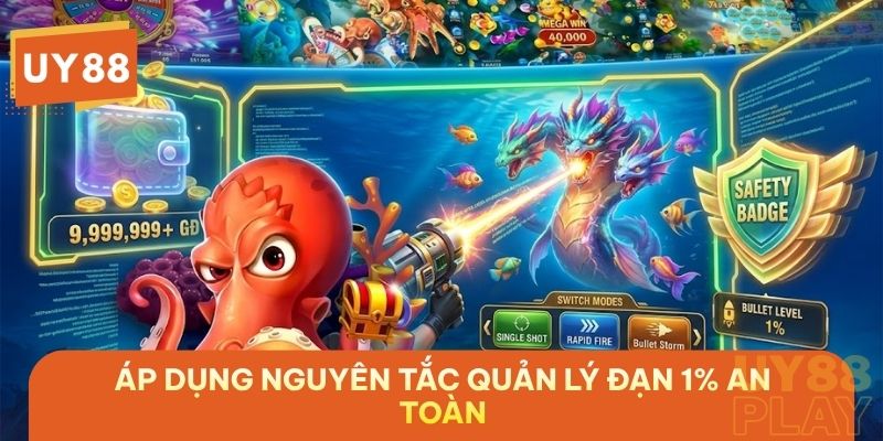 Áp dụng nguyên tắc quản lý đạn 1% an toàn, linh hoạt chuyển đổi cấp độ súng và ưu tiên ngắm bắn thủ công để tránh lãng phí xu.
